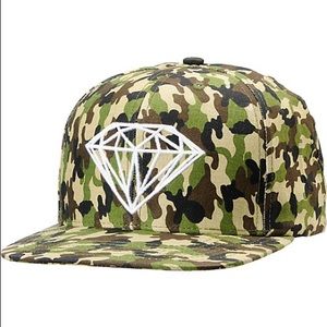 Diamond Supply Co Brilliant Camo Snapback Hat